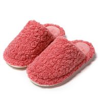 Women's Casual Solid Color Round Toe Cotton Slippers sku image 18