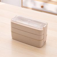 Casual Solid Color Plastic Lunch Box sku image 6