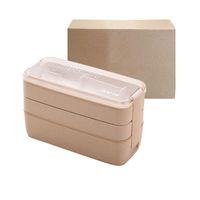 Casual Solid Color Plastic Lunch Box sku image 9