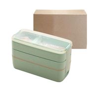 Casual Solid Color Plastic Lunch Box sku image 8