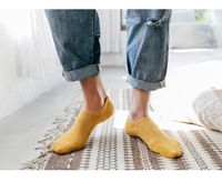 Männer Einfacher Stil Einfarbig Baumwolle Ankle Socken Ein Paar main image 5
