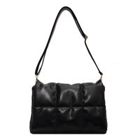 Women's Medium All Seasons Pu Leather Basic Shoulder Bag sku image 2