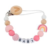 Cute Letter Silica Gel Baby Accessories sku image 5