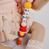 Cute Letter Silica Gel Baby Accessories main image 4