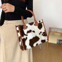 Femmes Moyen Toutes Les Saisons Peluche De Base Sac À Main main image 3