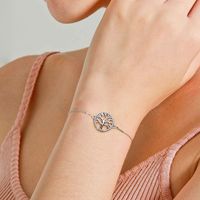 Lady Simple Style Tree Sterling Silver Plating Bracelets main image 2
