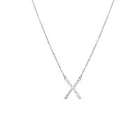 Simple Style Letter Stainless Steel Pendant Necklace In Bulk sku image 1
