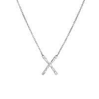 Simple Style Letter Stainless Steel Pendant Necklace In Bulk main image 5