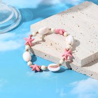 Vacation Starfish Ceramics Beaded Plating Women's Bracelets sku image 2