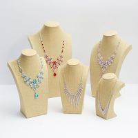 Elegant Modern Style Solid Color Velvet Jewelry Rack sku image 4