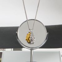 Hip-hop Animal Cartoon Character Alloy Titanium Steel Pendant Necklace In Bulk sku image 31