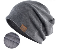Unisex Streetwear Solid Color Patch Eaveless Beanie Hat sku image 12