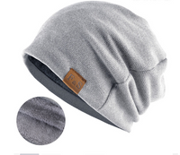 Unisex Streetwear Solid Color Patch Eaveless Beanie Hat sku image 13
