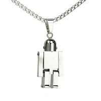 Stainless Steel Simple Style Geometric Robot main image 1