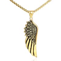 Classic Style Wings Stainless Steel None 18K Gold Plated Rhodium Plated Women's main image 2