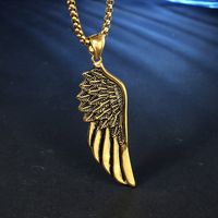 Classic Style Wings Stainless Steel None 18K Gold Plated Rhodium Plated Women's main image 4