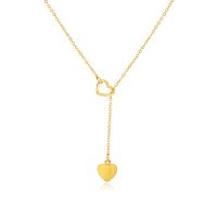 Ig Style Heart Shape Alloy Plating Hollow Out Women's Pendant Necklace main image 6