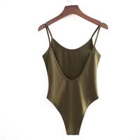 Women's Bodysuits Bodysuits Sexy Solid Color main image 10