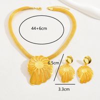 Elegant Conch Iron Plating Women's Earrings Necklace main image 4