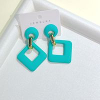 1 Pair Basic Modern Style Geometric Arylic Drop Earrings sku image 3