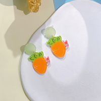 1 Pair Cute Fruit Arylic Drop Earrings sku image 3