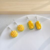 1 Pair Cute Food Resin Drop Earrings main image 1