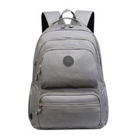 Waterproof Solid Color School Travel School Backpack sku image 10