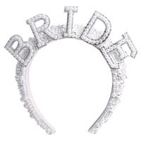 Princess Letter Flannel Inlay Artificial Pearls Hair Band sku image 1