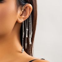 1 Piece Vintage Style Simple Style Cool Style Irregular Tassel Alloy Ear Cuffs main image 2