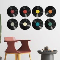 Casual Record Pvc Wall Sticker Artificial Decorations main image 3