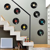 Casual Record Pvc Wall Sticker Artificial Decorations main image 6
