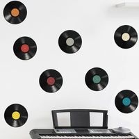 Casual Record Pvc Wall Sticker Artificial Decorations main image 2