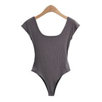Women's Bodysuits Bodysuits Backless Sexy Solid Color main image 9