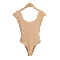 Women's Bodysuits Bodysuits Backless Sexy Solid Color main image 7