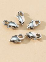 5 Pieces Stainless Steel Solid Color Shiny main image 2