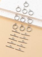 10 Pairs Stainless Steel Solid Color Casual main image 3