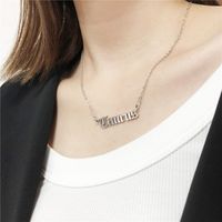 Stainless Steel 18K Gold Plated White Gold Plated Simple Style Streetwear Plating Inlay Geometric Constellation Zircon sku image 6