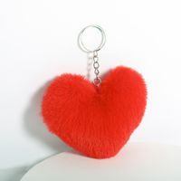 Süß Süss Herzform Plüsch Taschenanhänger Schlüsselbund sku image 6
