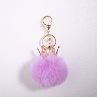 Cute Crown Plush Keychain sku image 4