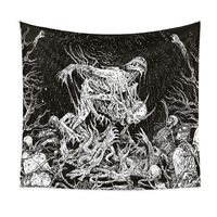 Retro Ghost Polyester Tapestry main image 2