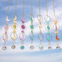 Pastoral Moon Artificial Crystal Wind Chime main image 4