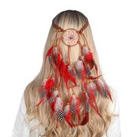 Ethnic Style Dreamcatcher Feather Party Headpieces main image 4