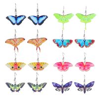 1 Pair Simple Style Classic Style Butterfly Arylic Dangling Earrings main image 2