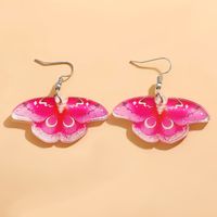 1 Pair Simple Style Classic Style Butterfly Arylic Dangling Earrings sku image 7