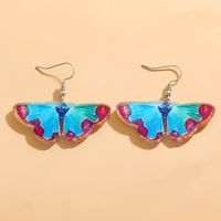 1 Pair Simple Style Classic Style Butterfly Arylic Dangling Earrings sku image 8
