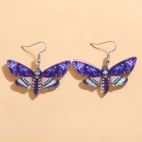 1 Pair Simple Style Classic Style Butterfly Arylic Dangling Earrings sku image 10