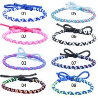 Einfacher Stil Wellen Seil Unisex Armbänder main image 1