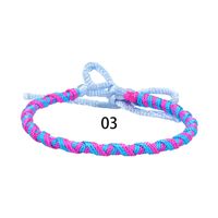 Simple Style Waves Rope Unisex Bracelets sku image 3