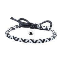 Simple Style Waves Rope Unisex Bracelets sku image 6