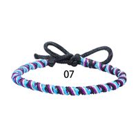 Simple Style Waves Rope Unisex Bracelets sku image 7